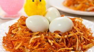 Рецепт Гнездышки Пасхальные