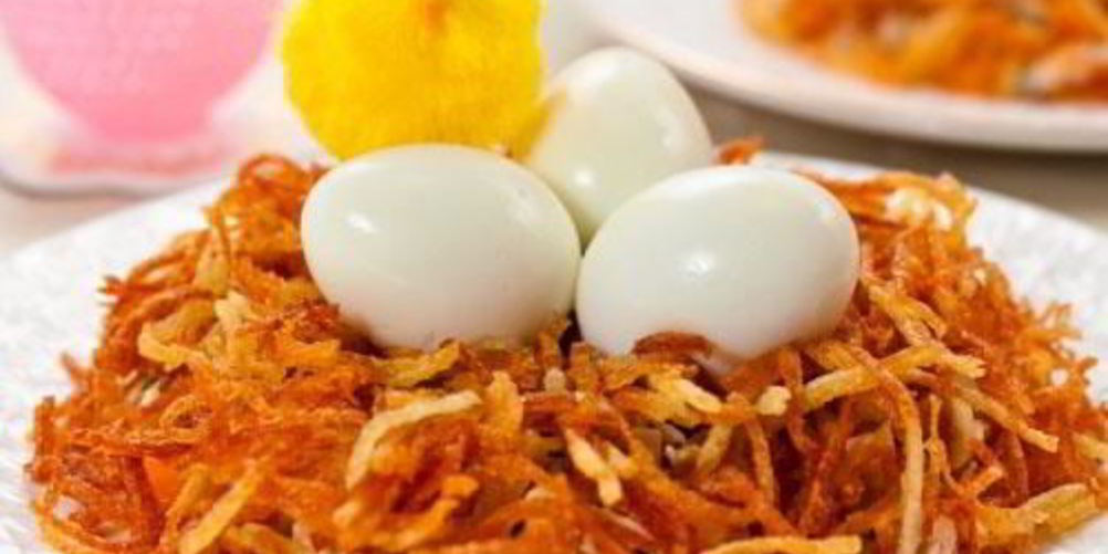 Как приготовить гнездышки пасхальные