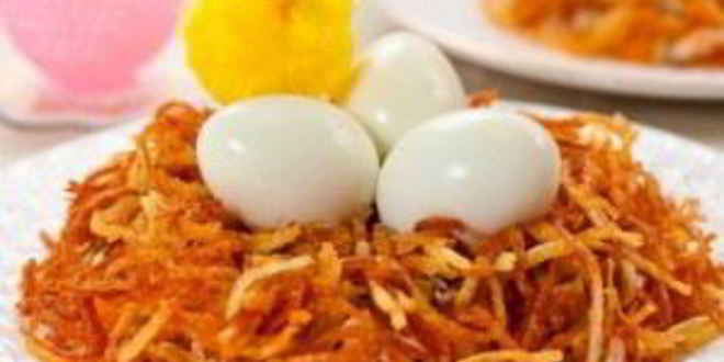 Рецепт гнездышки пасхальные