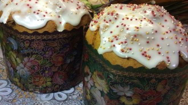 Рецепт Кулич без яиц