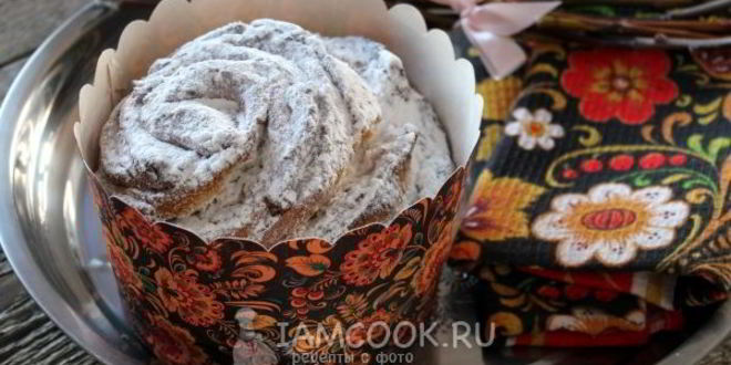 Рецепт кулич краффин