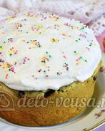 Кулич на йогурте