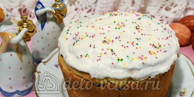 Рецепт кулич на йогурте