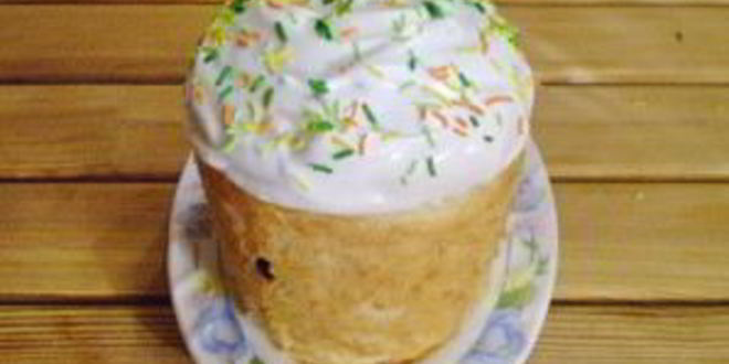 Рецепт кулич на пасху