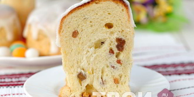 Рецепт кулич на желтках