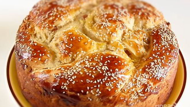 Рецепт Кулич пасхальный из сдобного дрожжевого теста