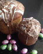 Кулич пасхальный шоколадный