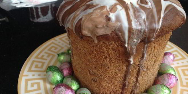 Рецепт кулич пасхальный шоколадный