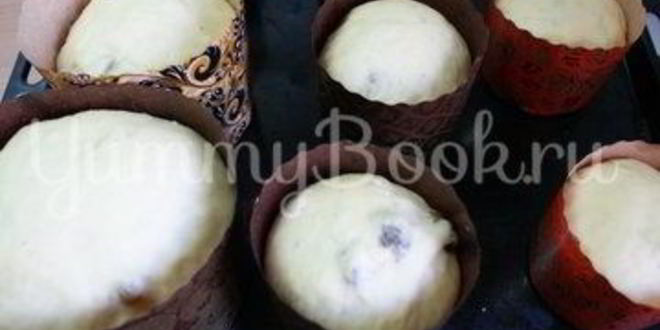 Рецепт кулича пасхального заварного