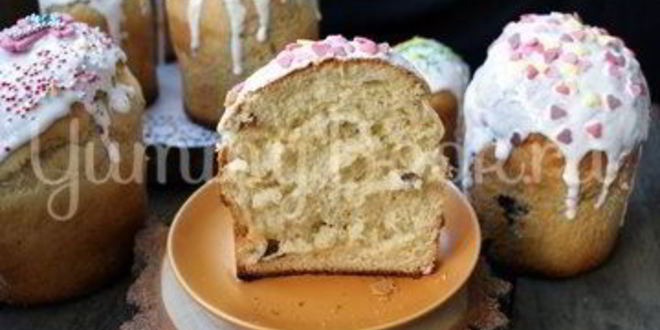 Рецепт кулича пасхального заварного