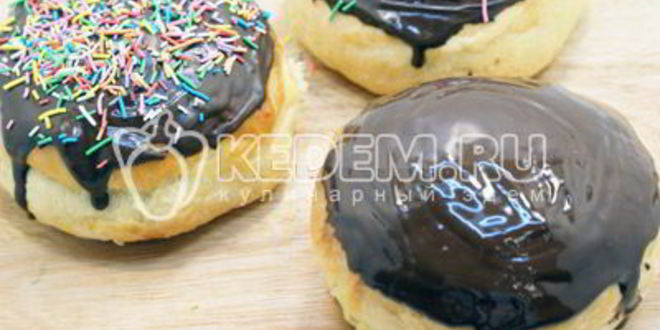 Рецепт кулич с шоколадной глазурью