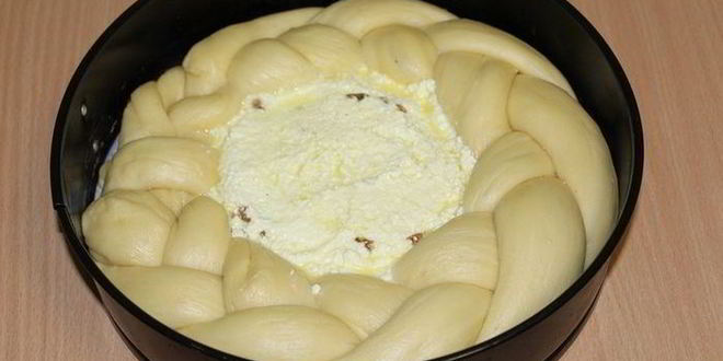 Рецепт кулич с творожной начинкой