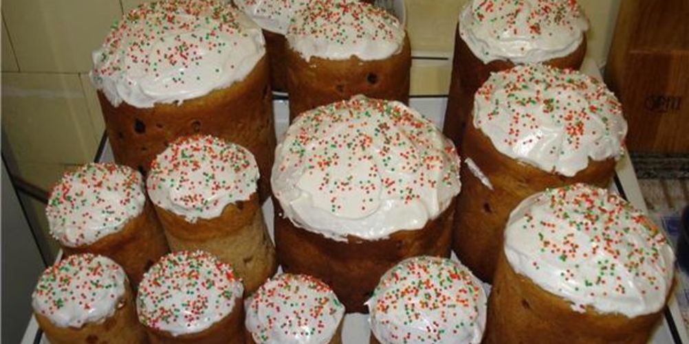 Как приготовить куличи пасхальные, с изюмом, классические