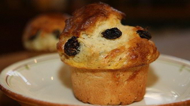 Рецепт Куличи с цукатами и изюмом