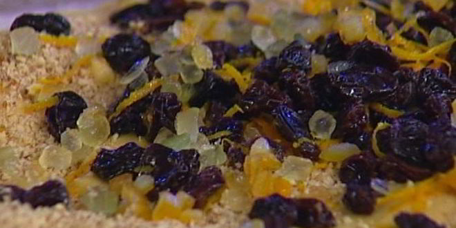 Рецепт куличи с цукатами и изюмом