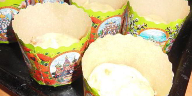 Рецепт куличики из александрийского теста