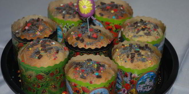 Рецепт куличики из александрийского теста