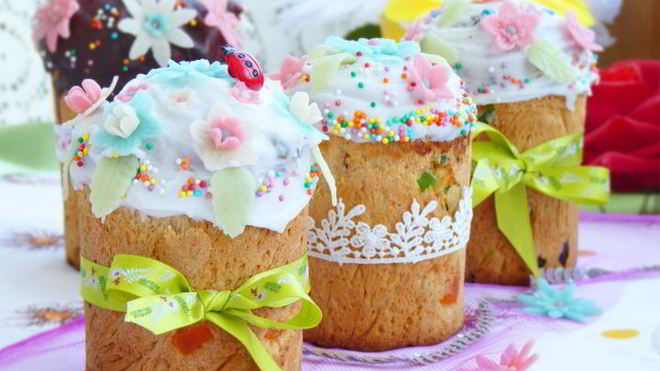 Рецепт Куличики Пасхальные