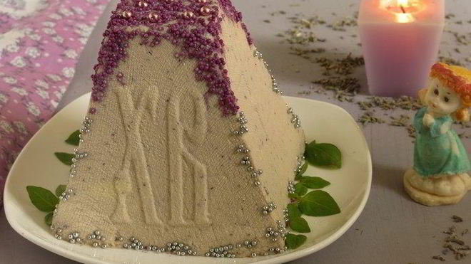 Рецепт Лавандовая пасха