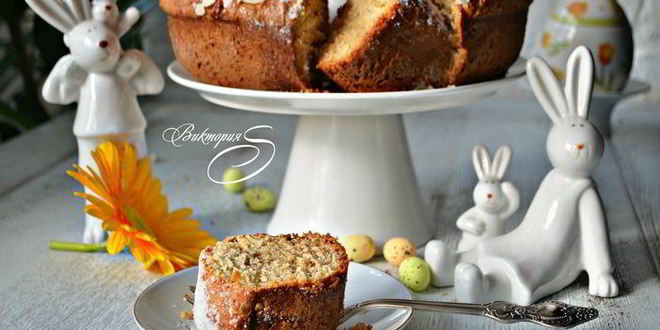 Рецепт миндальный пасхальный кулич