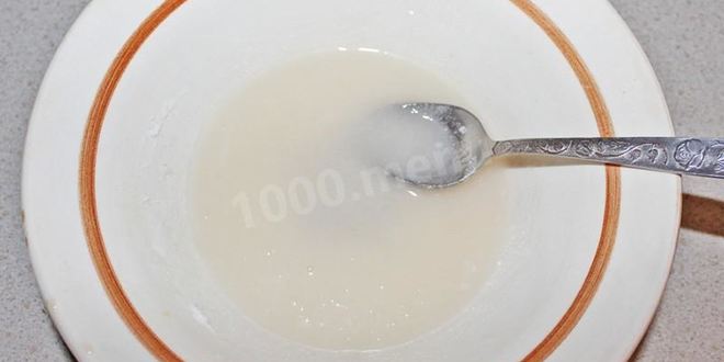 Рецепт молочная глазурь на кулич