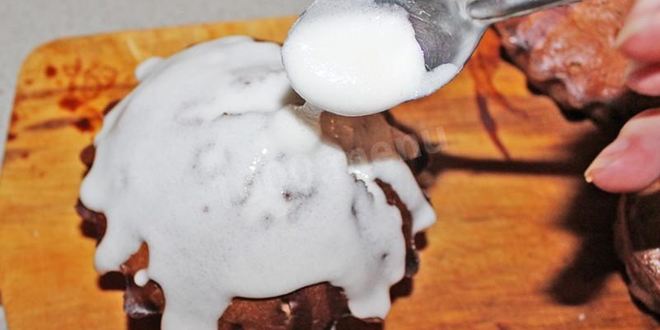 Рецепт молочная глазурь на кулич