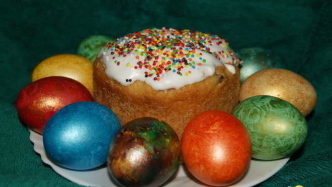 Рецепт Монастырский кулич с миндалем