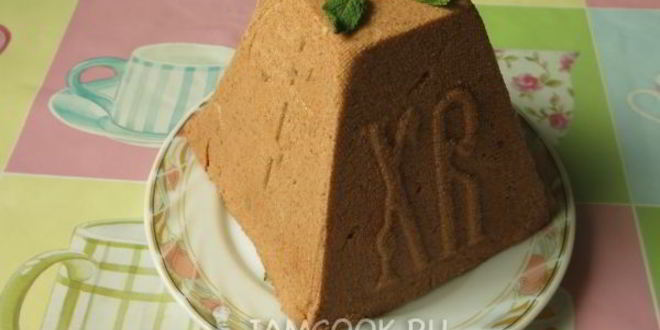 Рецепт пасха из ряженки