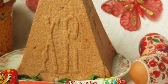 Рецепт пасха из ряженки