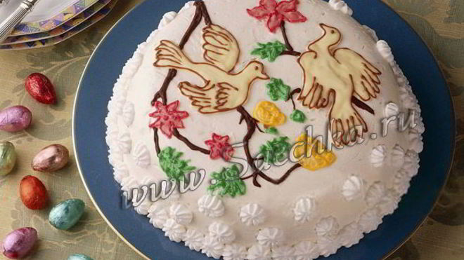 Рецепт Пасха заварная творожная