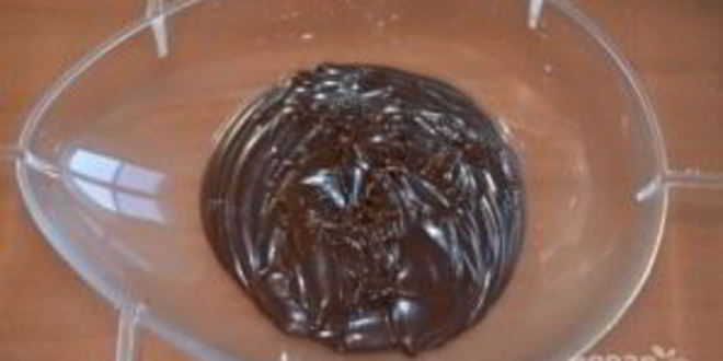 Рецепт пасхальное шоколадное яйцо