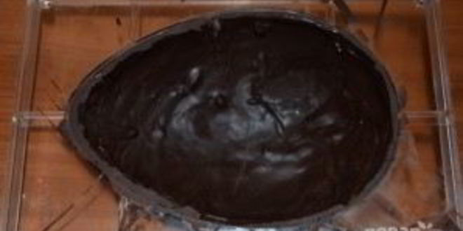 Рецепт пасхальное шоколадное яйцо