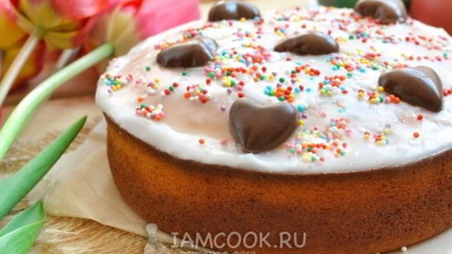 Рецепт Пасхальный бисквит