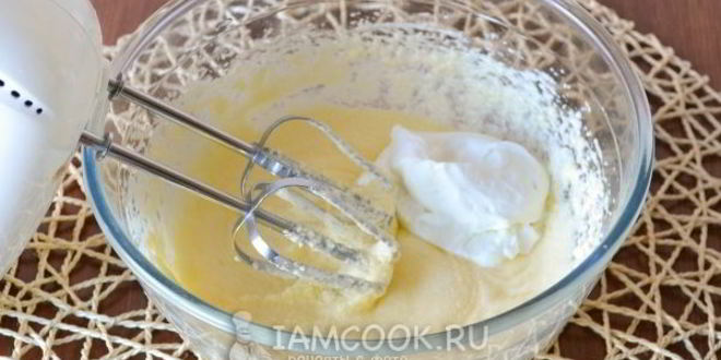 Рецепт пасхальный бисквит