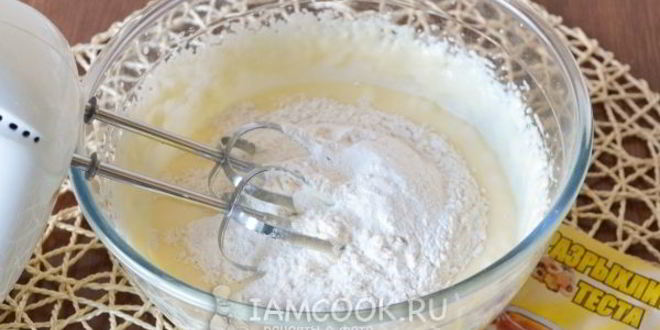 Рецепт пасхальный бисквит