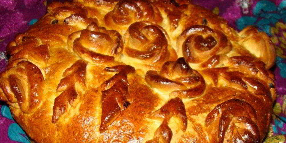 Как приготовить пасхальный каравай