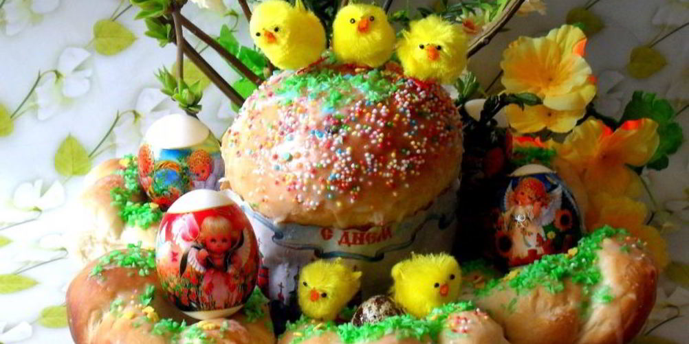 Как приготовить пасхальный кулич и булочки-гнездышки