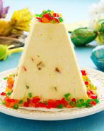 Пасхальный кулич из творога