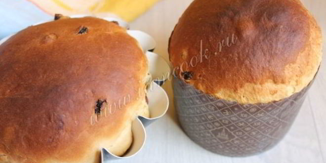 Рецепт пасхальный кулич на сгущенном молоке