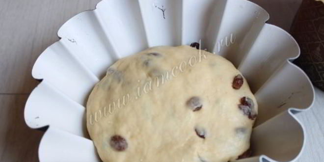 Рецепт пасхальный кулич на сгущенном молоке