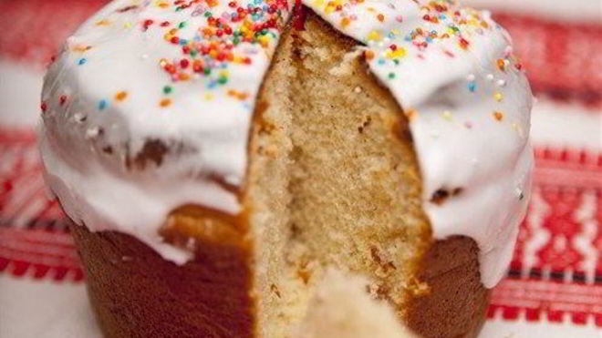 Рецепт Пасхальный кулич на сметане