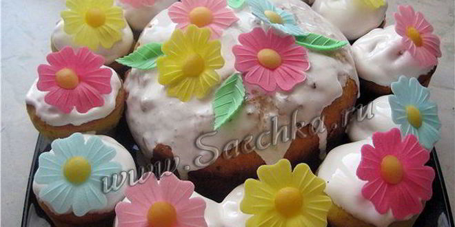 Рецепт Пасхальный кулич пошагово