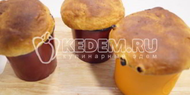Рецепт пасхальный кулич с изюмом