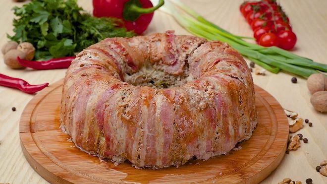 Рецепт Пасхальный мясной хлебец