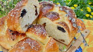 Рецепт Пасхальный венок