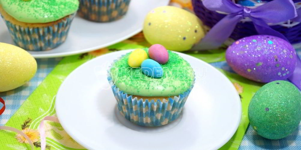 Как приготовить пасхальные кексы куличики