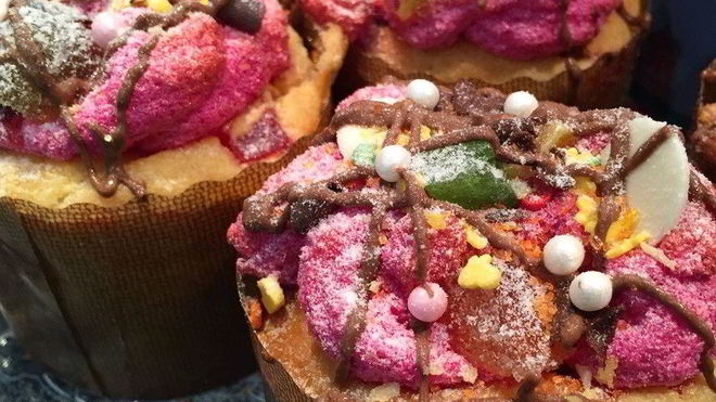 Рецепт Пасхальные куличи с безе