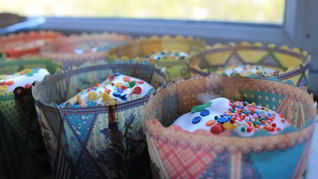 Рецепт Пасхальные лимонные куличи