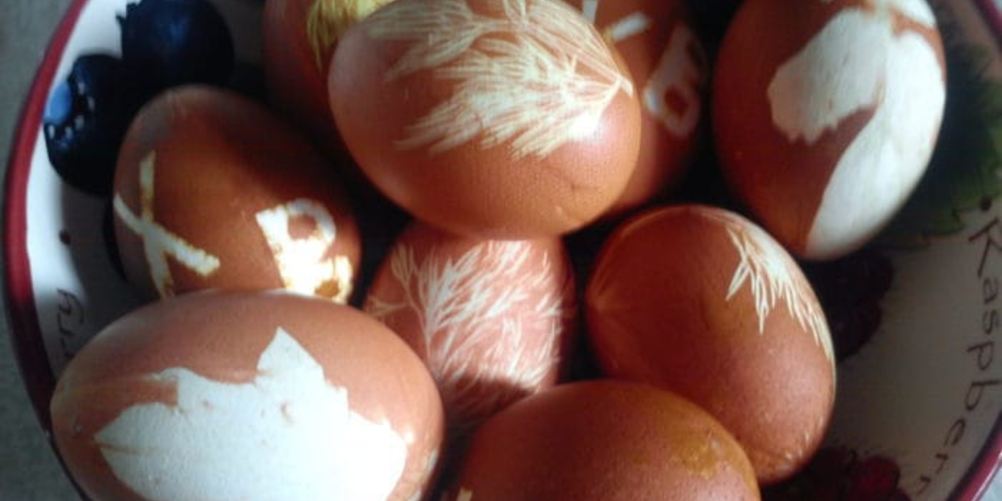 Как приготовить пасхальные яички