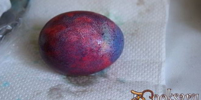 Рецепт пасхальные яйца, три способа окрашивания